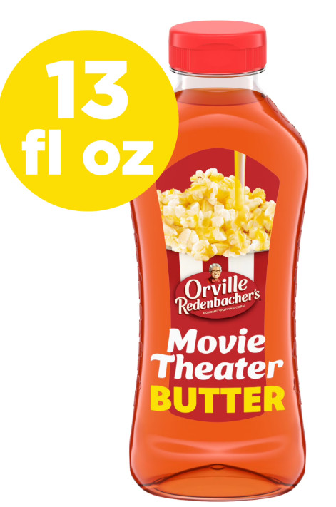 Orville Redenbacher’s Movie Theater Butter Flavored Topping Oil, 13 fl oz.