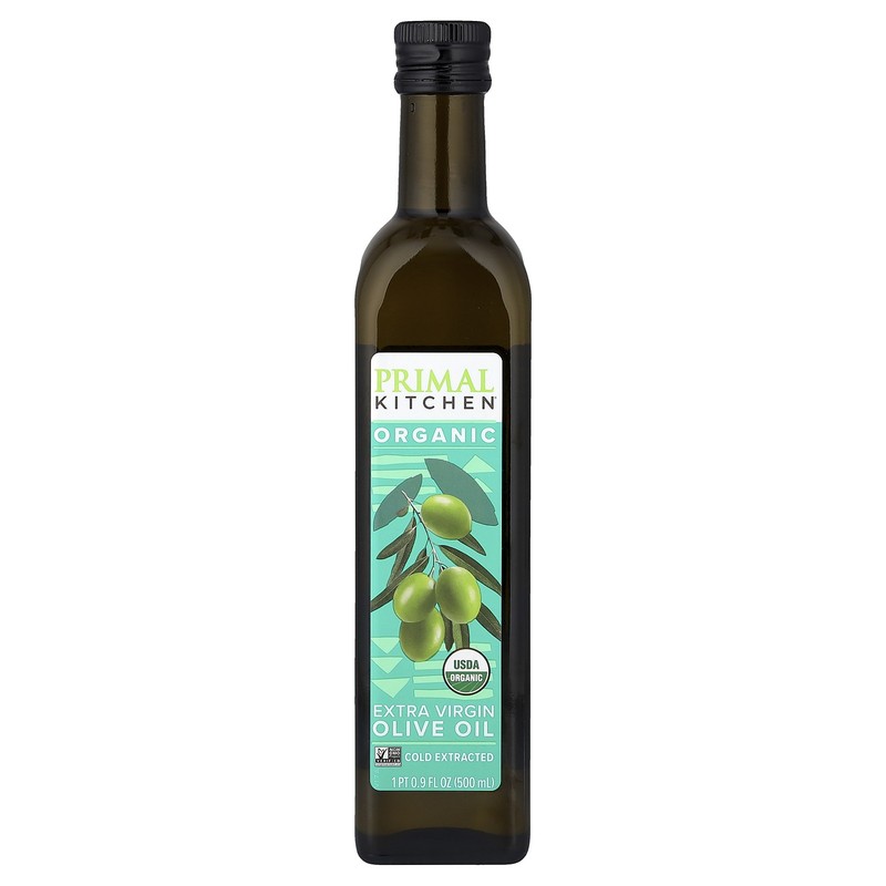 Organic Extra Virgin Olive Oil, 1 pt 0.9 fl oz (500 ml)