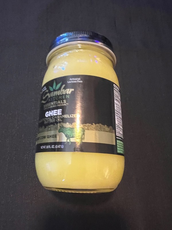 Sambar Kitchen GHEE Pure Cow Ghee 16 Oz Ayurvedic Keto Friendly