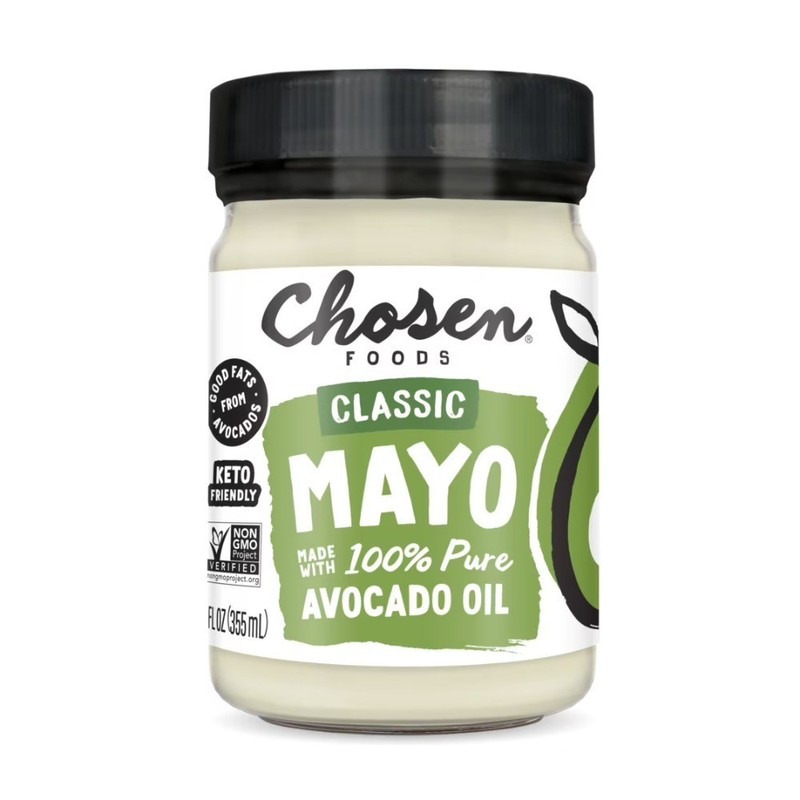 Avocado Oil Mayonnaise 12 oz Jar Classic Creamy Spread