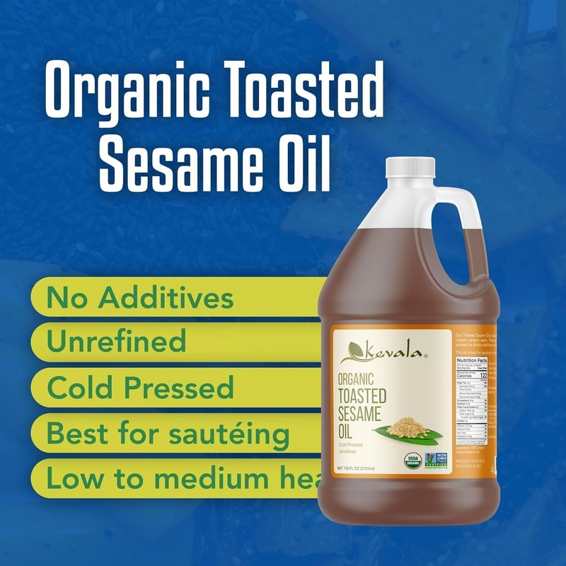 Kosher Toasted Sesame Oil - Essential Kitchen Pantry Oil gallery