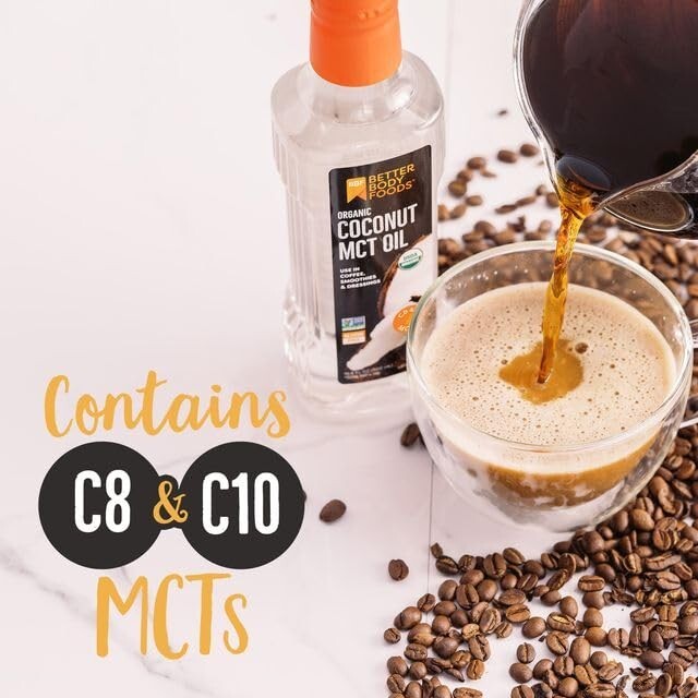 Organic Coconut MCT Oil - Energy-Boosting, Keto-Friendly & Gluten-Free - 16.9 oz gallery