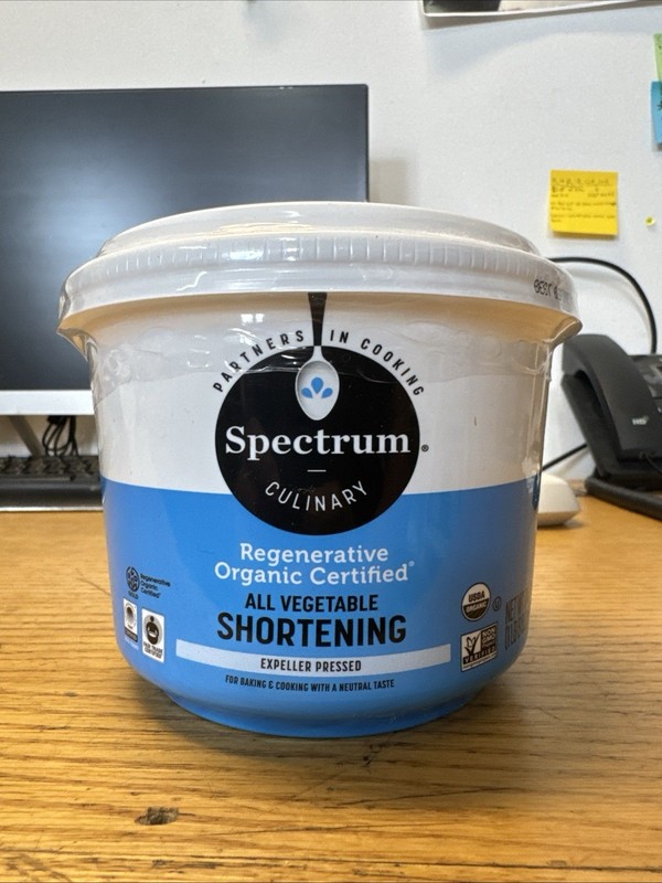 Organic All-Vegetable Shortening, 24 oz (680 g)