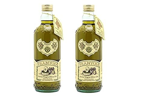 Frantoia Premium Quality Extra Virgin Olive Oil 33.8 Fl Oz 2 Bottles