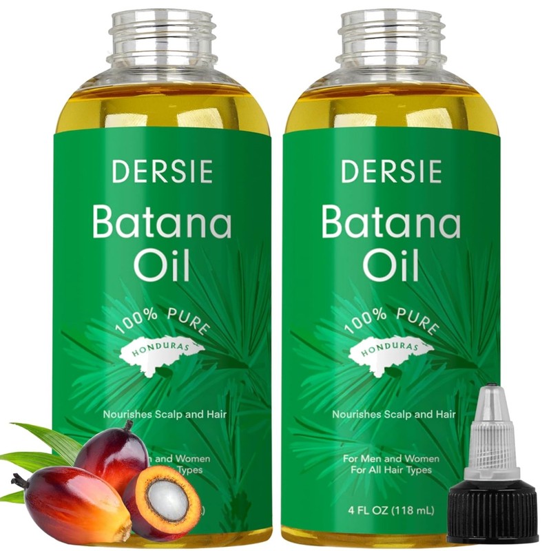 Pack of 2 Batana Oil: Organic Batana Oil from Honduras – 100% Pure & Natural …