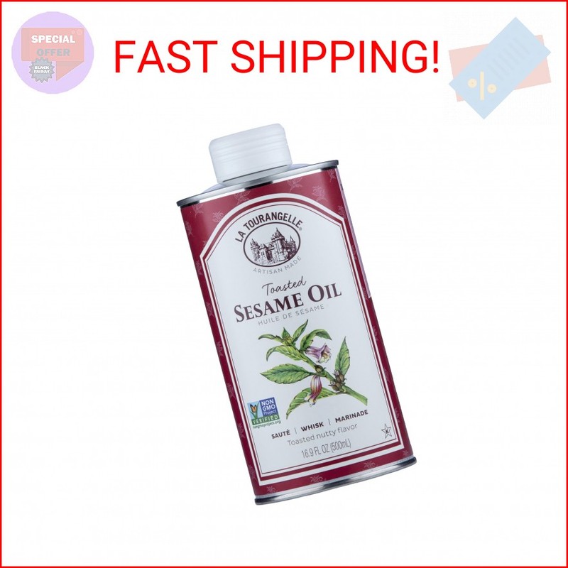 La Tourangelle, Toasted Sesame Oil, Great for Cooking, Add to Noodles, Stir-Fry,
