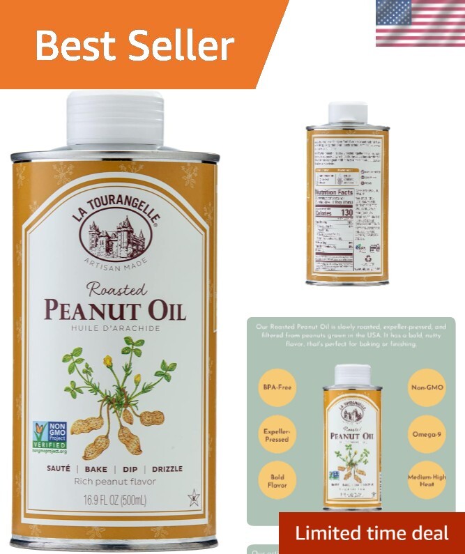 Slow Roasted Expeller-Pressed Peanut Oil – Rich Flavor for Culinary Adventures