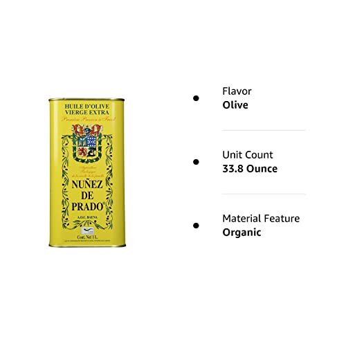 Nunez De Prado Extra Virgin Olive Oil Tin 33.8 Ounce gallery
