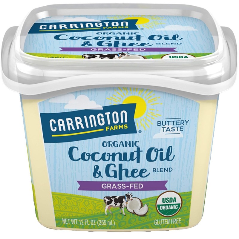 USDA Organic Grass Fed Ghee and Coconut Oil Blend, 12oz, Compare our cost per oz