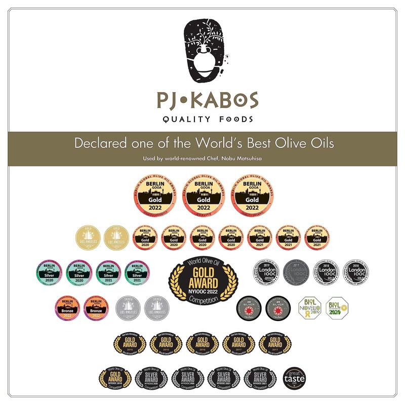 P.J. KABOS Fresh 2025/26 Harvest, High Phenolic 400+mg/kg, Natural Greek Extr... gallery