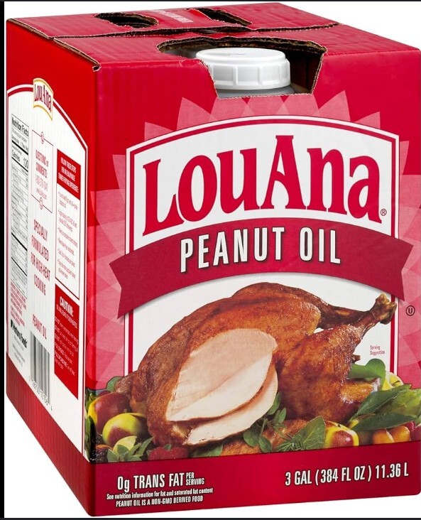 LouAna Peanut Frying Oil 3 gal Boxed