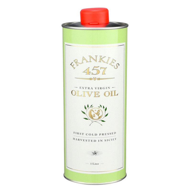 Frankies 457 Extra Virgin Olive Oil, First Cold Pressed — 33.8 Fl Oz (1 L)