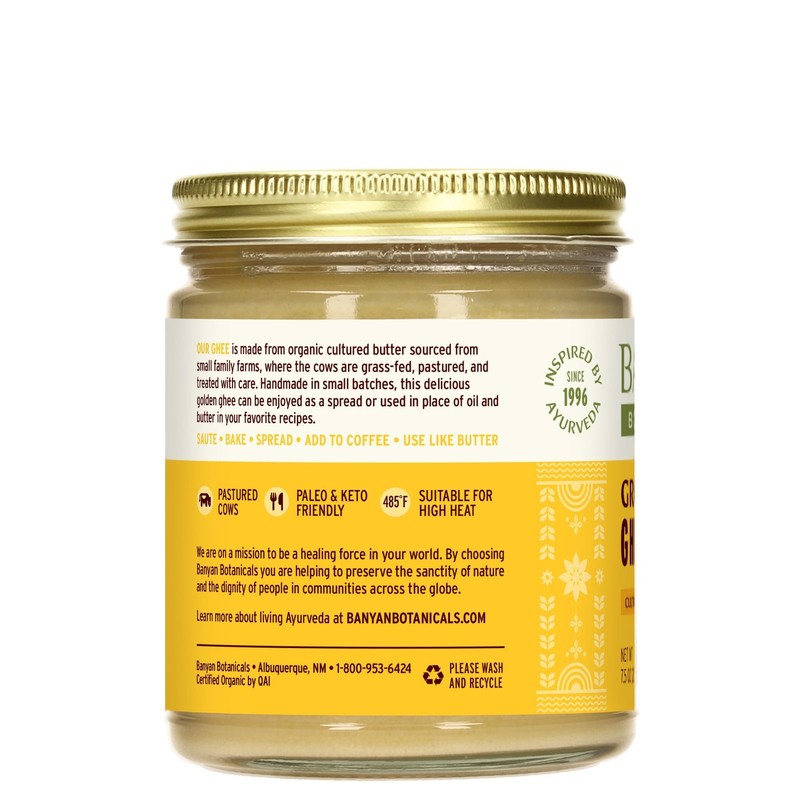 Grass-Fed Ghee – Original Cultured Organic Ghee (Clarified Butter) – Tasty Oi... gallery