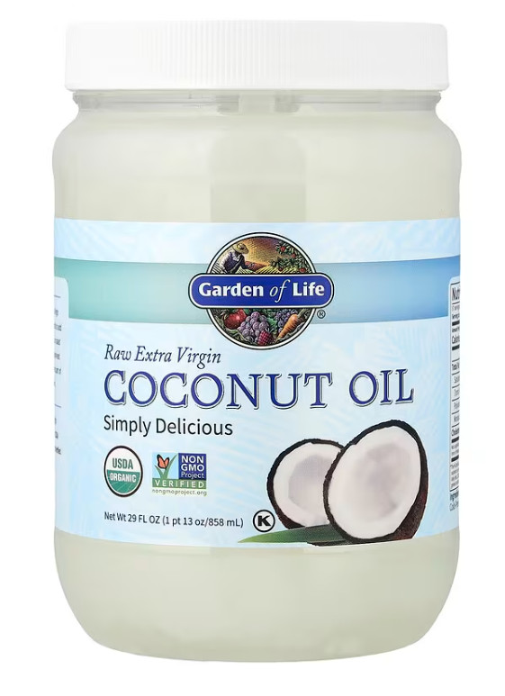 Garden of Life, Raw Extra Virgin Coconut Oil, 29 fl oz (858 ml)
