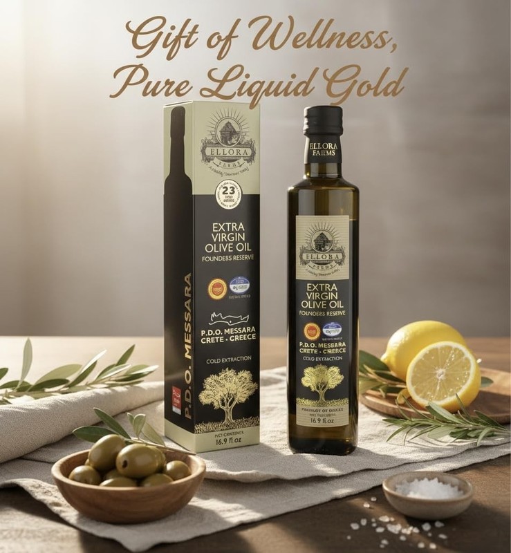 Ellora Farms, Greek Extra Virgin Olive Oil, Single Estate PDO Messara, Greece... gallery