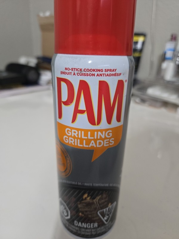1 CANS Pam GRILLING No-Stick Cooking Spray 7 OZ