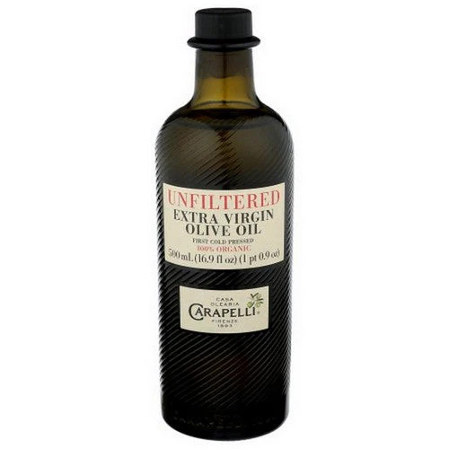Organic Unfiltered Extra Virgin Olive Oil Cold Pressed