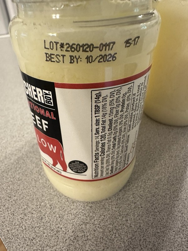 Butcher Boy Traditiona PURE Beef Tallow, Nearly 22 Ounces❗️❗️WOMAN OWNED COMPANY gallery