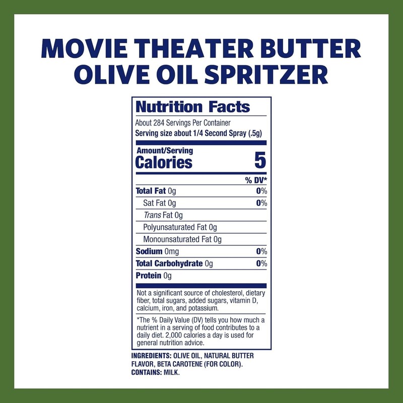 5 Ounce Butter-Flavored Olive Oil Spritzer – A Healthy Movie Night Essential gallery