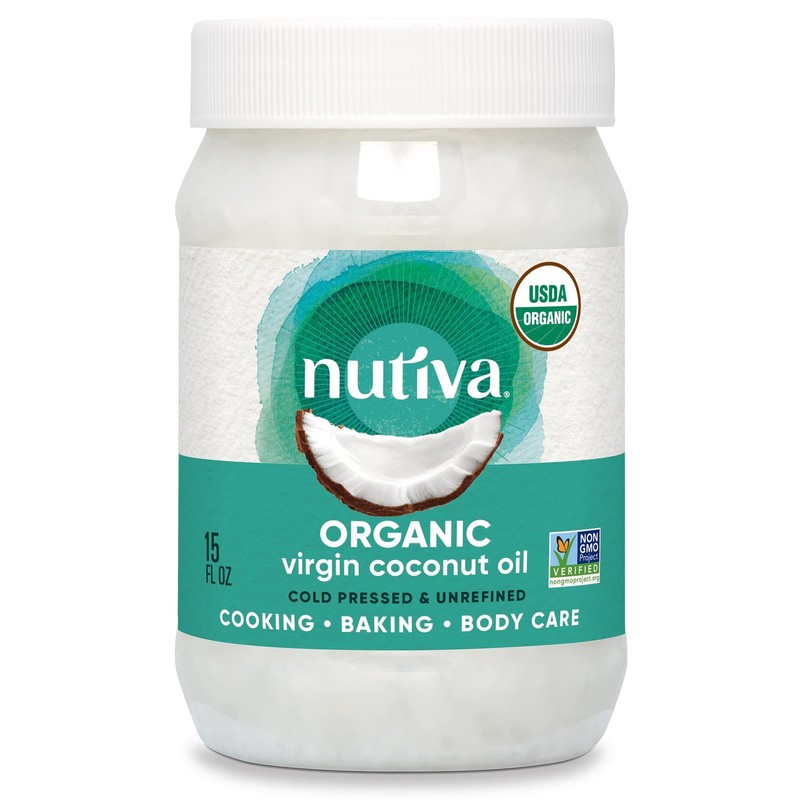 Organic, Cold-Pressed, Unrefined, Virgin Coconut Oil from Fresh, non-GMO, Sus…