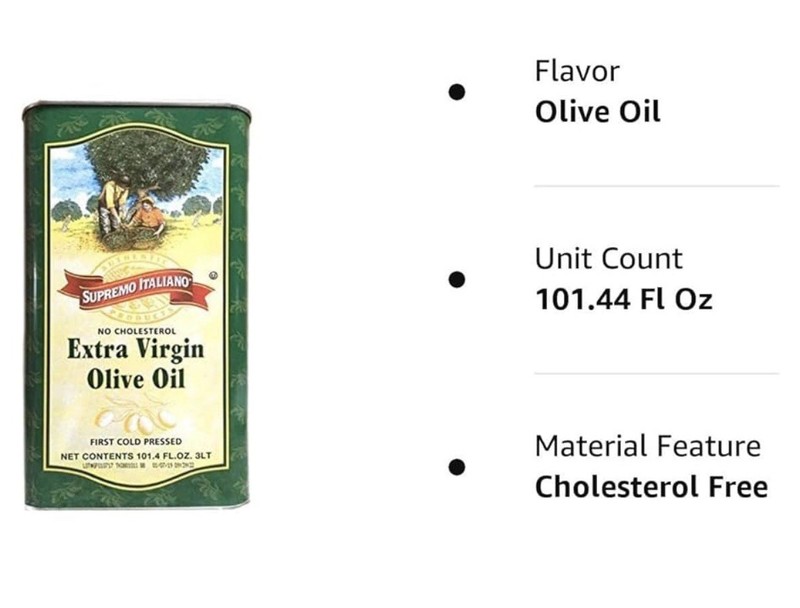 Supremo Italiano Extra Virgin Olive Oil 3L Packed in Italy gallery