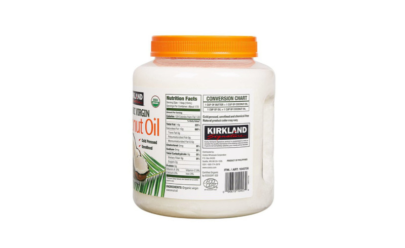 Kirkland Signature Organic Virgin Coconut Oil, 84 Fluid Ounce gallery