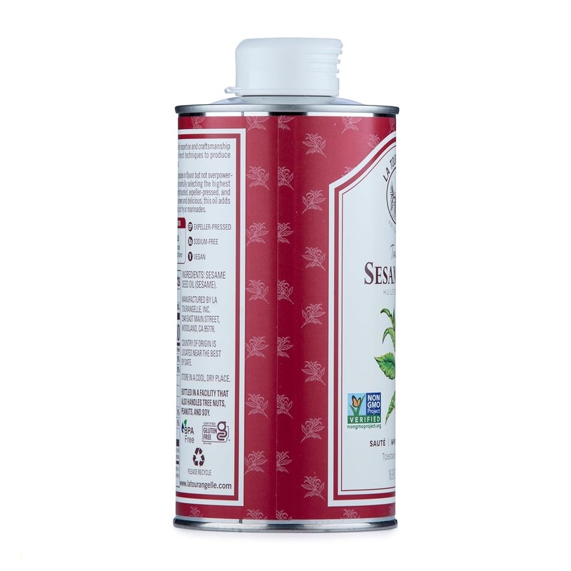 Toasted Sesame Oil for Cooking, Stir-Fry, Noodles & Marinades - 16.9 Fl Oz gallery