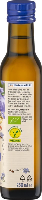 6x 8.5oz DM Organic Linseed Oil,Cold-Pressed Gluten Free Lactose-Free,No Aroma gallery