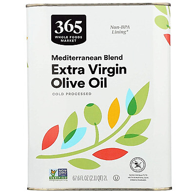365 Everyday Value Extra Virgin Olive Oil, Mediterranean Blend, 67.6 fl