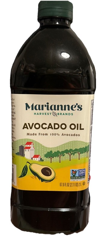 Marianne’s, Avocado Oil, 67.6 fl oz From 100% Avocados 2 L