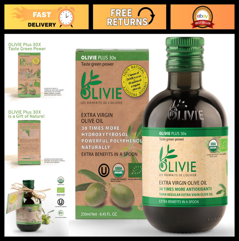 Organic High Polyphenol Extra Virgin Olive Oil