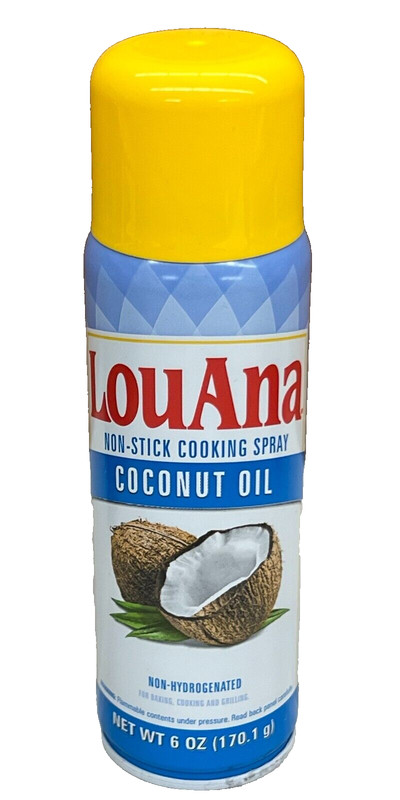 Lou Ana Coconut Oil No Stick Cooking Spray 6 oz