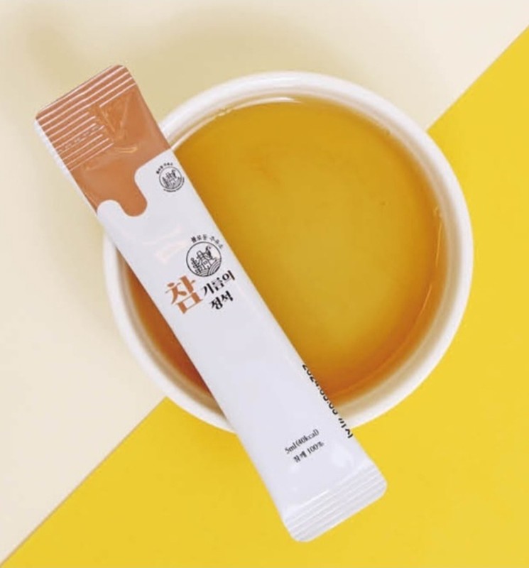 Korean Premium Sesame Oil Stick Pack 10P 50ml Made in Korea 🇰🇷 gallery