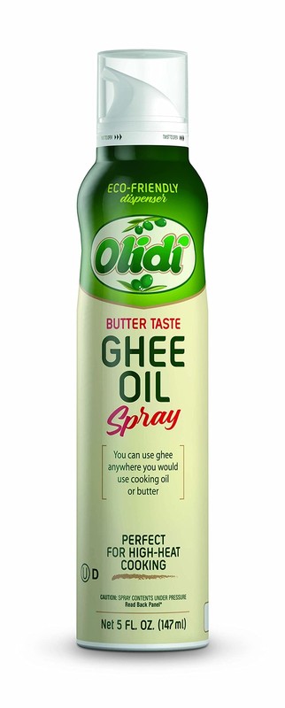 Olidi Ghee Oil 5 oz, 100% Pure Cooking Oil Spray, Omega-3, perfect for Keto s…