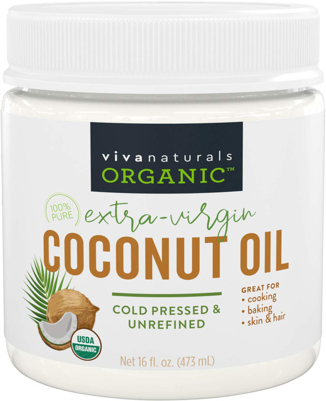Viva Naturals Organic Virgin Coconut Oil 16 ounces (473 ml)