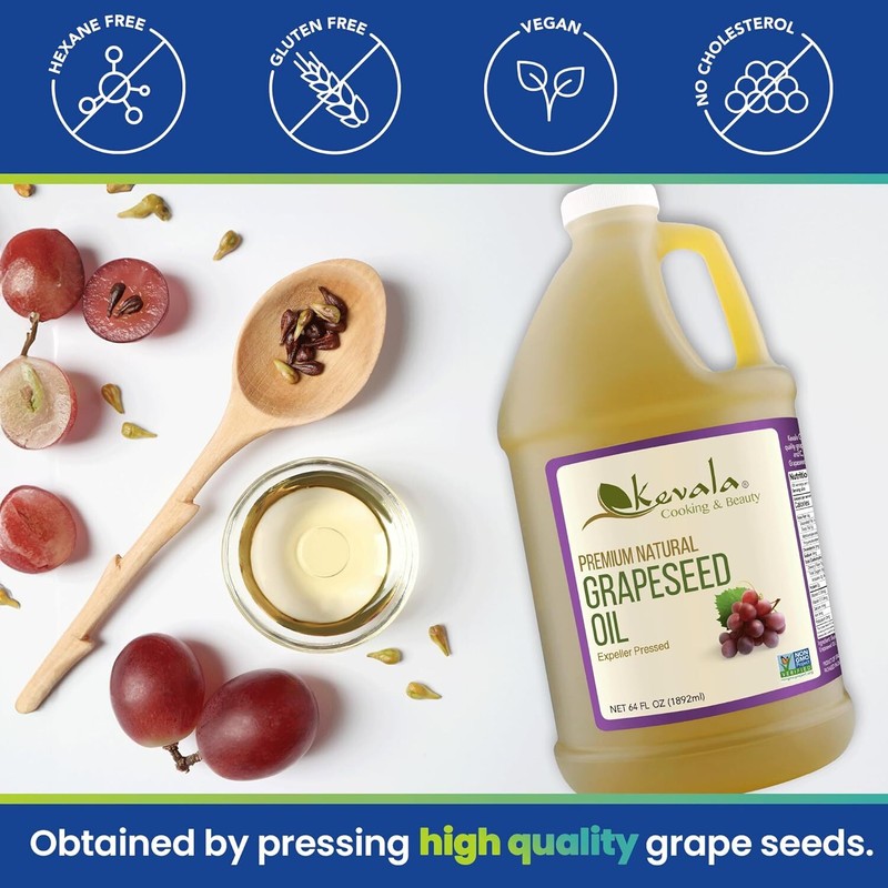 Grapeseed Oil – Vitamin E Oil – Body Oil – Massage Oil – Grape Seed Extract... gallery