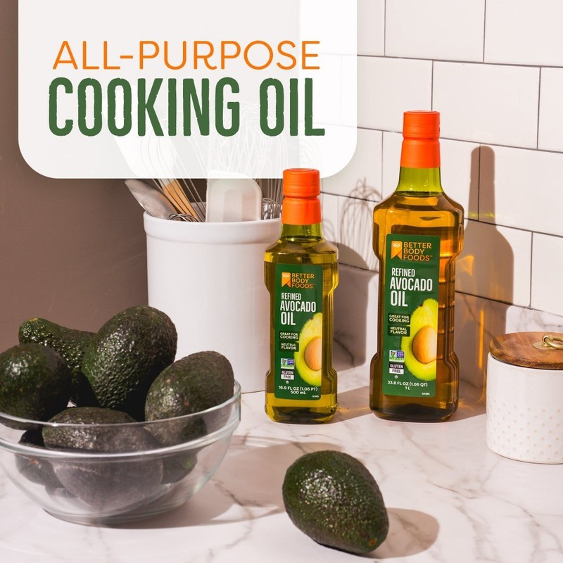 BetterBody Foods Refined Avocado Oil, 16.9 fl oz. gallery