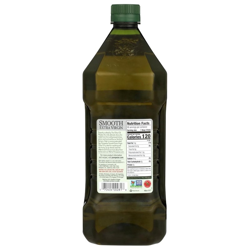 Extra Virgin Olive Oil 48oz Cold Pressed for Cooking and Baking Soap Free Kos... gallery