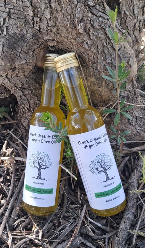 Greek Extra Virgin Olive Oil High Phenolic 2 x 200ml