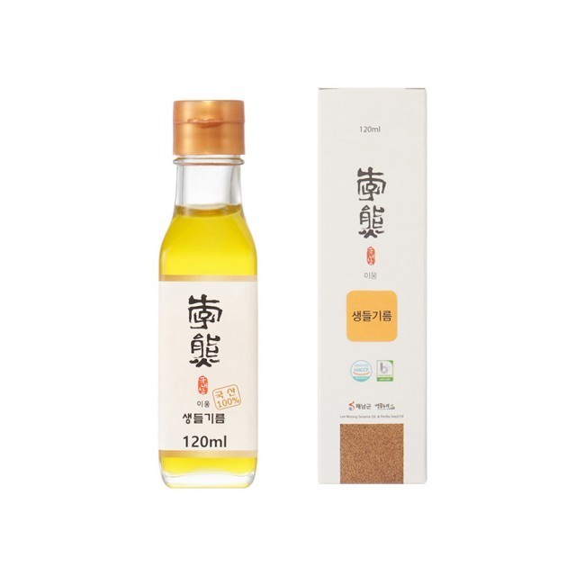 Korean Traditional 100% Raw Perilla Oil 120ml