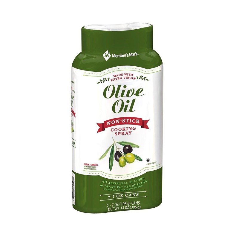 2 PACK MEMBER'S MARK Olive Oil Cooking Spray - 7 oz Each SHIPS FAST! gallery