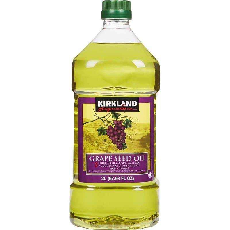 Kirkland Signature Grape Seed Oil- 2 Liter stir-frying, deep frying, sautéing…