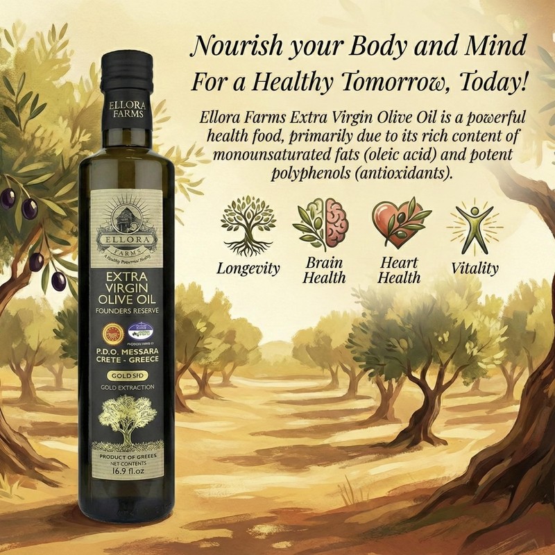 Ellora Farms, Greek Extra Virgin Olive Oil, Single Estate PDO Messara, Greece... gallery