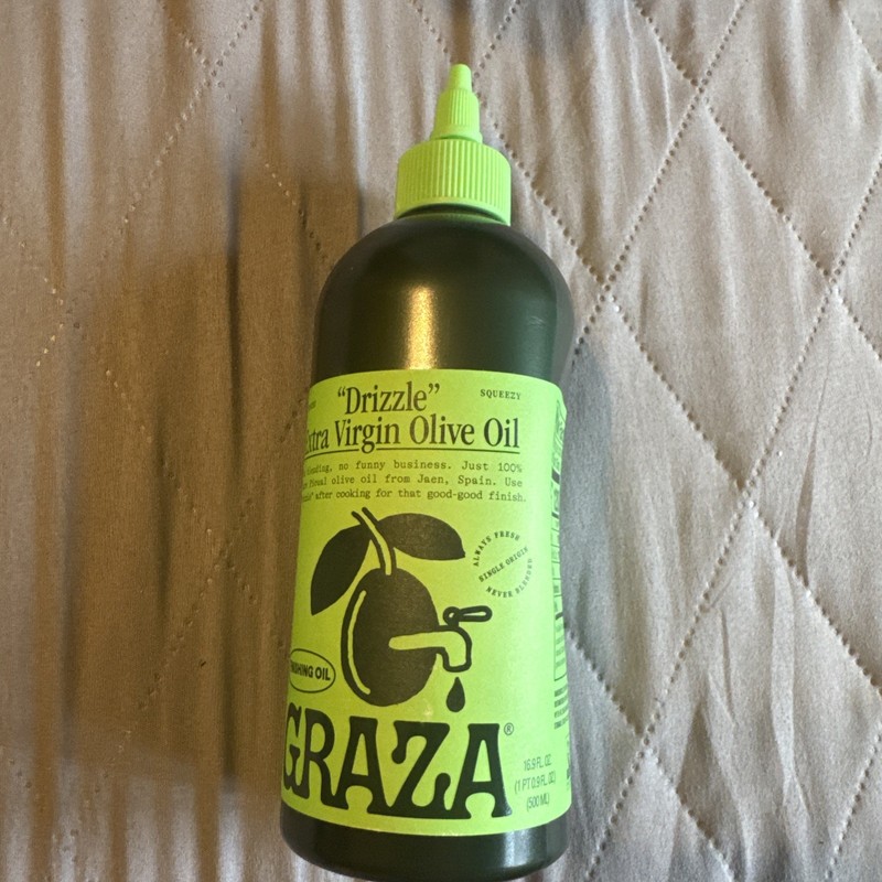 Graza Drizzle Extra Virgin Olive Oil 500ml Bold Flavor Finishing Oil
