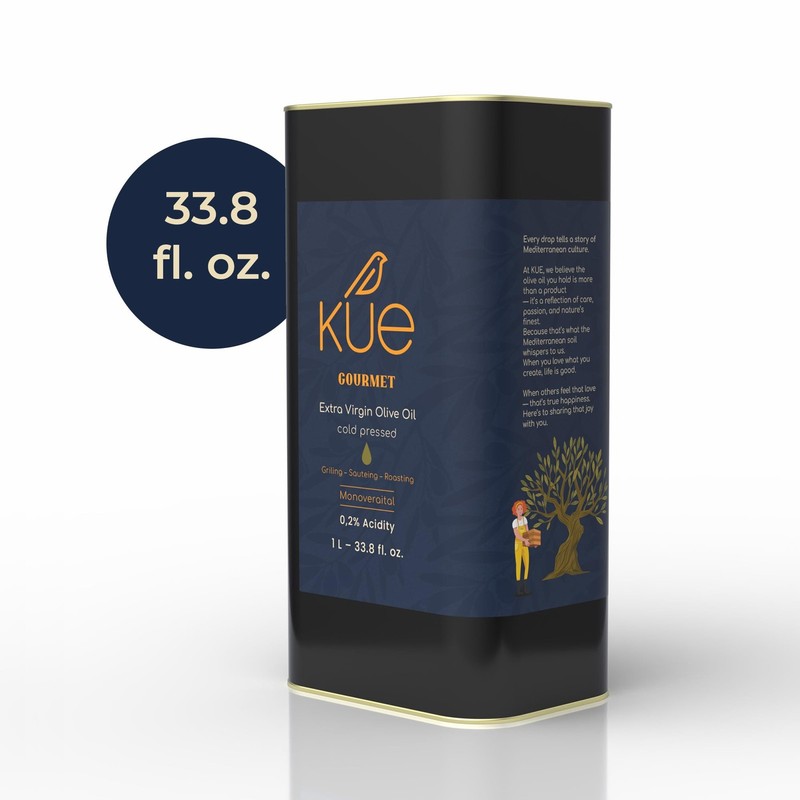 Kue Gourmet Extra Virgin Olive Oil Cold Pressed - Mediterranean Olive Oil - E... gallery