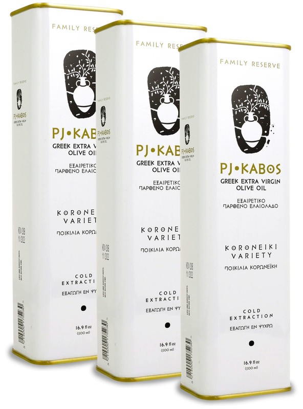 P.J. KABOS Fresh 2025/26 Harvest, High Phenolic 400+mg/kg, Natural Greek Extr…