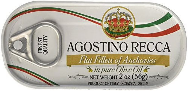 - Flat Fillets of Anchovies in Olive Oil, (3)- 2 Oz. Tins gallery