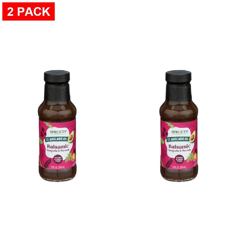 2 Pack – Sprouts Balsamic Vinaigrette With Avocado Oil 10 fl oz