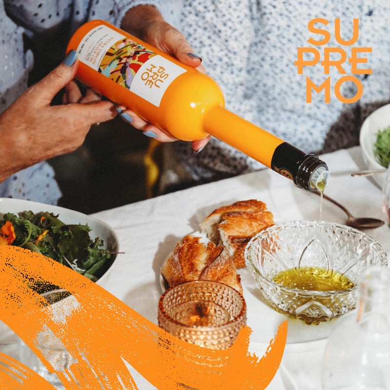 SUPREMO Hojiblanca Extra Virgin Olive Oil – Premium Cold-Pressed Spanish Oliv... gallery