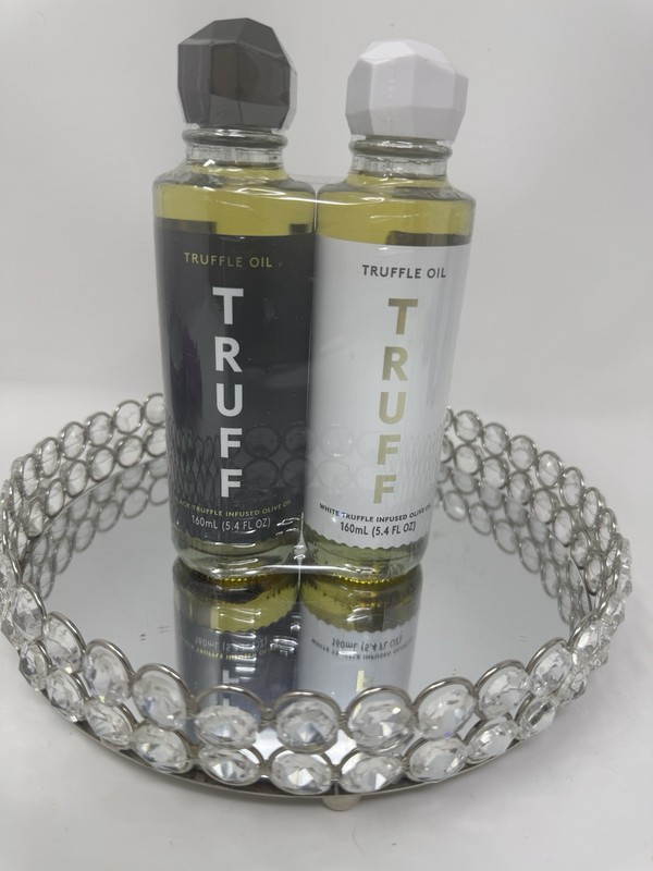 Truff TRUFFLE OIL White AND Black Truffle Infused Olive Oil 5.4oz/160ml SEALED!